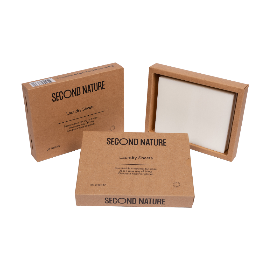 Second Nature wasstrips voordeelbundel 3 verpakkingen van 30 sheets